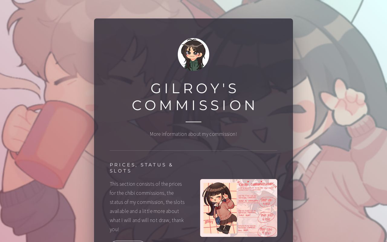 Commission Carrd Commission Carrd
